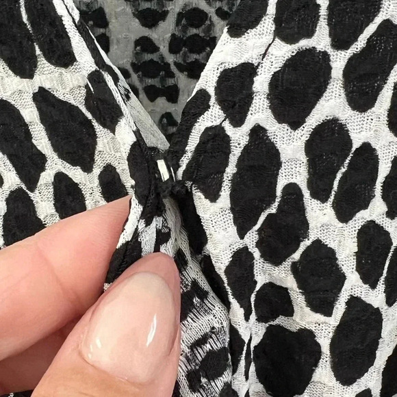 Michael Kors black and white animal print dress (Size XL) - Picture 5 of 6